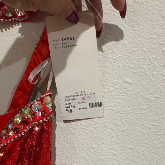 Panoply Scarlet Elegance Prom Dress - Picture 5 of 12